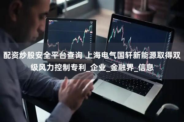 配资炒股安全平台查询 上海电气国轩新能源取得双级风力控制专利_企业_金融界_信息